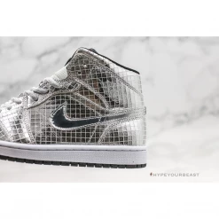 Hypeyourbeast Air Jordan 1 Retro Mid 'Disco Ball'