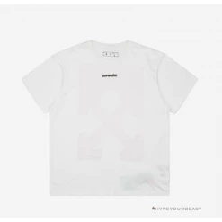 HypeYourBeast Off White Tee Shirt White Pink T-Shirts