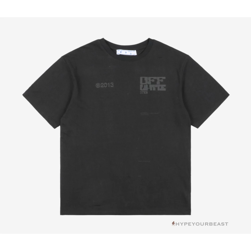 HypeYourBeast Off White Tee Shirt Black Grey 1 HypeYourBeast Off White Tee Shirt Black Grey