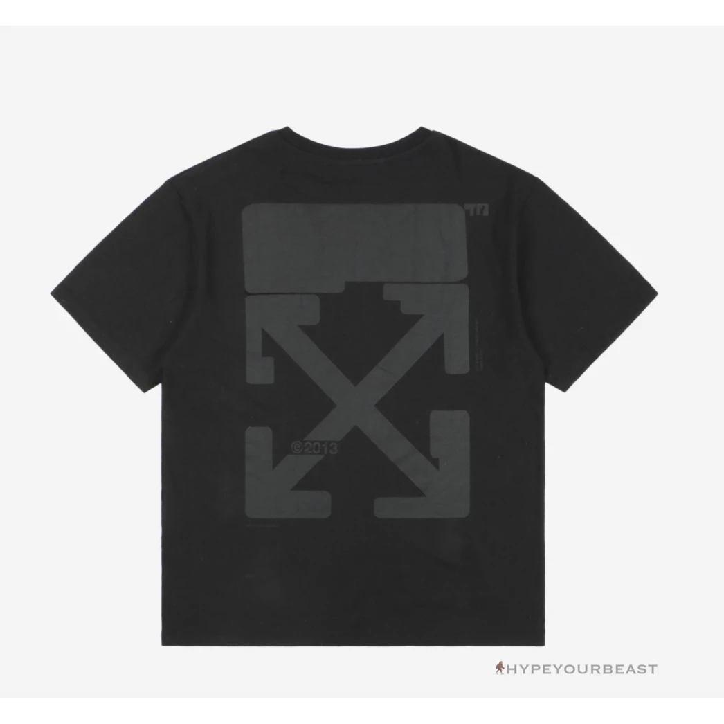 HypeYourBeast Off White Tee Shirt Black Grey 2 HypeYourBeast Off White Tee Shirt Black Grey