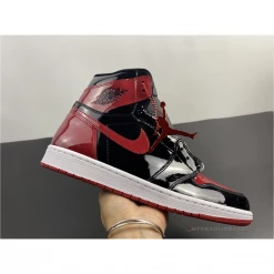 HypeYourBeast Air Jordan 1 Retro High OG 'Bred Patent'
