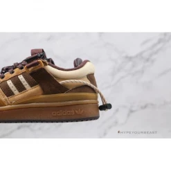 HypeYourBeast Adidas Forum Low Bad Bunny Sneakers Dark Brown