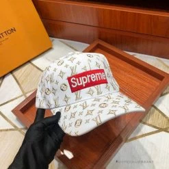 Hypeyourbeast Hats Supreme Hat White