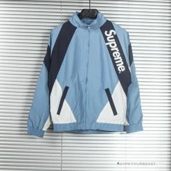Hypeyourbeast Balenciaga Track Supreme Track Jacket Blue 5 Hypeyourbeast Balenciaga Track Supreme Track Jacket Blue
