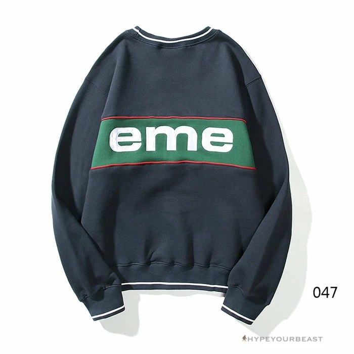 Hypeyourbeast Supreme Sweater Black / Green 1 Hypeyourbeast Supreme Sweater Black / Green