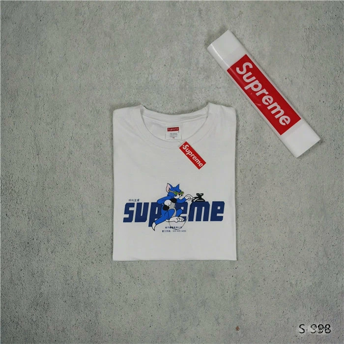 Hypeyourbeast Supreme Tee Shirt Tom & Jerry White T-Shirts 2 Hypeyourbeast Supreme Tee Shirt Tom & Jerry White T-Shirts