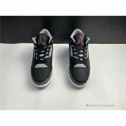 Hypeyourbeast Air Jordan 3 'Court Purple Black Cement'