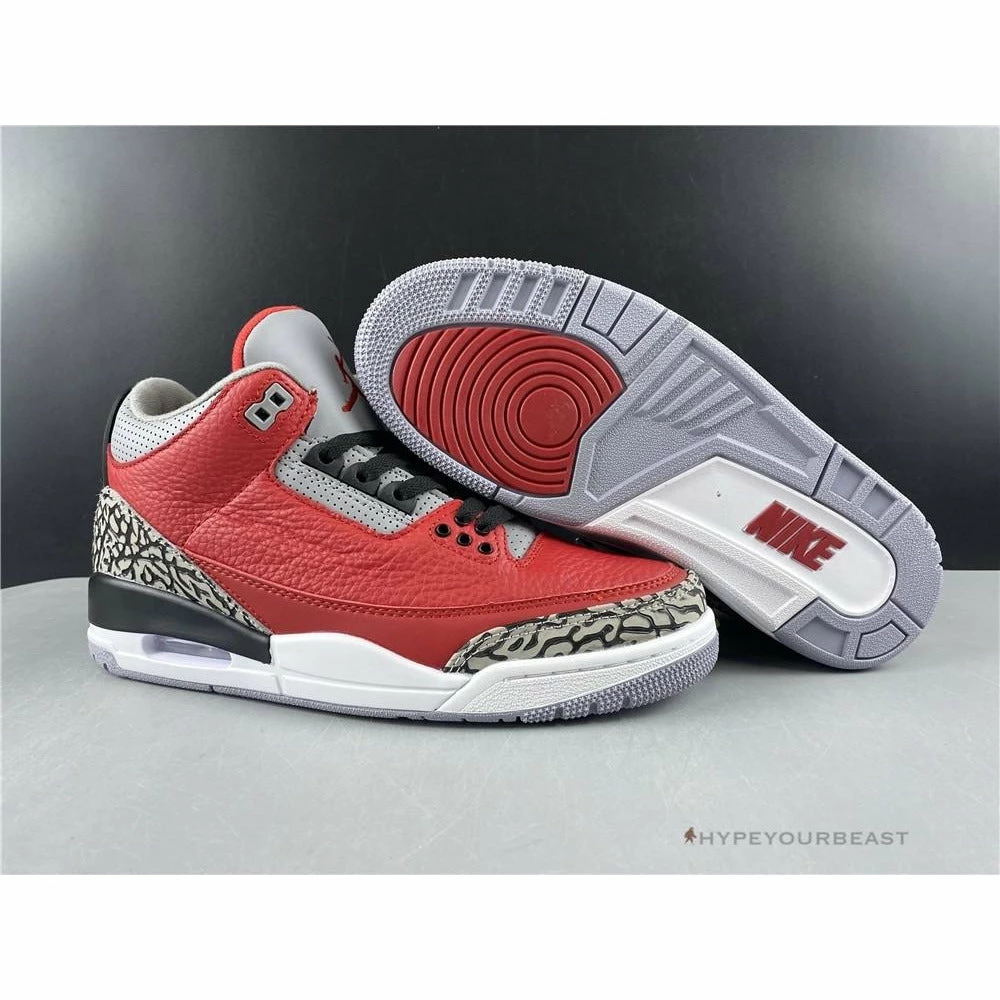 Hypeyourbeast Air Jordan 3 Retro 'Red Cement' 16 Hypeyourbeast Air Jordan 3 Retro 'Red Cement'