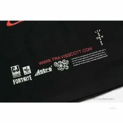 Hypeyourbeast OFF-WHITE Travis Scott Cactus Jack Kakty Comek Tee Shirt 'BLACK'