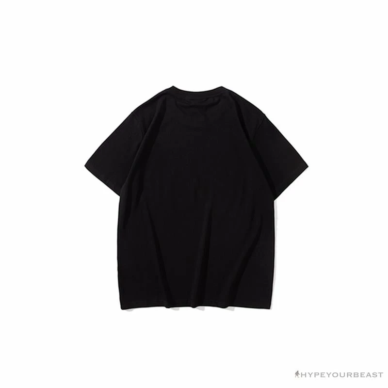Hypeyourbeast Clothes BAPE Spoof Dollar Bill Tee Shirt 'BLACK' 2 Hypeyourbeast Clothes BAPE Spoof Dollar Bill Tee Shirt 'BLACK'