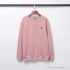 Hypeyourbeast BAPE Classic Ape Head Embroidered Long Sleeve Shirt 'PINK' Clothes