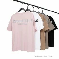 HypeYourBeast FOG Essentials Tee Shirt ‘Los Angeles’ PINK T-Shirts