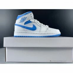 Hypeyourbeast Air Jordan 1 Mid Sail Light Blue 30 Hypeyourbeast Air Jordan 1 Mid Sail Light Blue