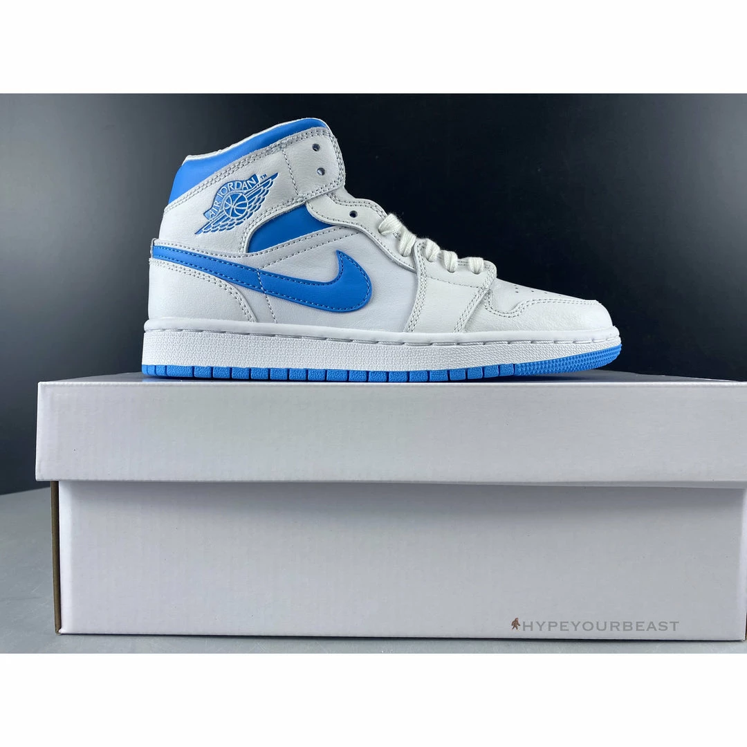 Hypeyourbeast Air Jordan 1 Mid Sail Light Blue 13 Hypeyourbeast Air Jordan 1 Mid Sail Light Blue