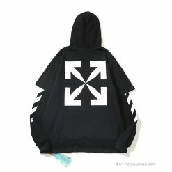 HypeYourBeast Off White Hoodie Mona Lisa Hoodies & Jackets