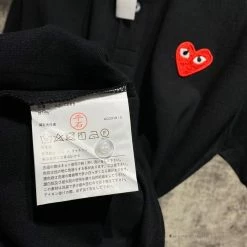 Hypeyourbeast Shirts CDG Shirt Black