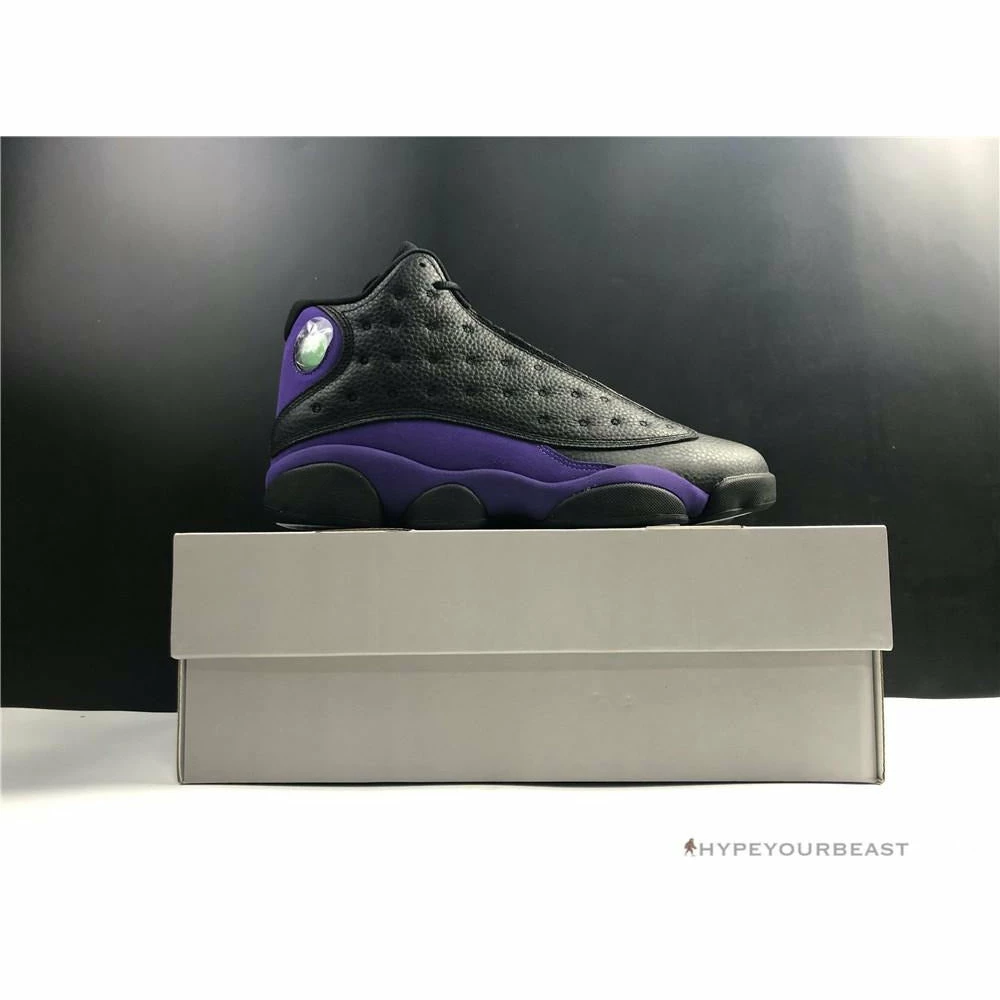 Hypeyourbeast Air Jordan 13 Black / Purple 4 Hypeyourbeast Air Jordan 13 Black / Purple