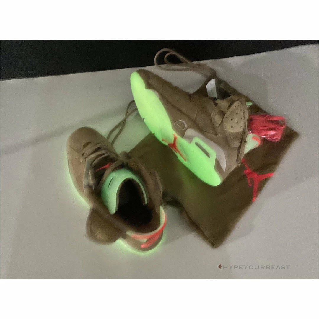HypeYourBeast Air Jordan 6 Retro Travis Scott British Khaki 2 HypeYourBeast Air Jordan 6 Retro Travis Scott British Khaki