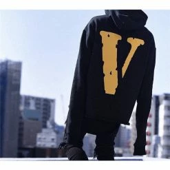 HypeYourBeast Hoodies & Jackets Vlone Yellow And Black Friends Hoodie 19 HypeYourBeast Hoodies & Jackets Vlone Yellow And Black Friends Hoodie