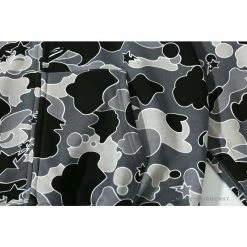 Hypeyourbeast BAPE Shark Head STA Star Camouflage Hoodie 'BLACK'