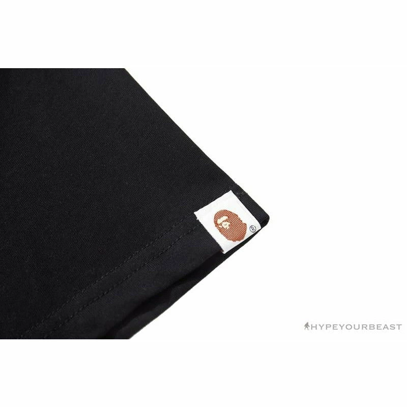 Hypeyourbeast Clothes BAPE Baby Shark Red Shark Tee Shirt 'BLACK' 7 Hypeyourbeast Clothes BAPE Baby Shark Red Shark Tee Shirt 'BLACK'