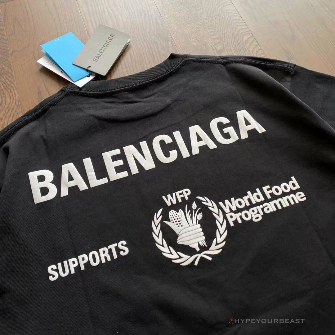 Hypeyourbeast T-Shirts BCG Support Word Food Programme Tee Shirt Black 5 Hypeyourbeast T-Shirts BCG Support Word Food Programme Tee Shirt Black