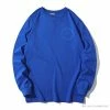 Hypeyourbeast BAPE APES TOGETHER English Alphabet Ape Head Long Sleeve Shirt 'BLUE'