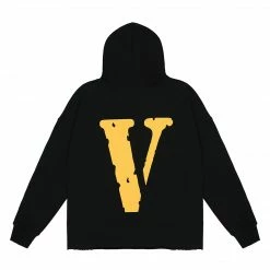 HypeYourBeast Hoodies & Jackets Vlone Yellow And Black Friends Hoodie 20 HypeYourBeast Hoodies & Jackets Vlone Yellow And Black Friends Hoodie