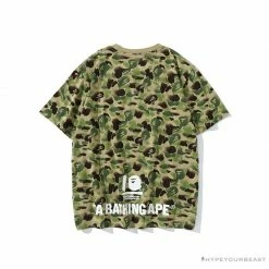Hypeyourbeast BAPE Chinese Style Ink 10th Anniversary Camouflage Tee Shirt 'GREEN'