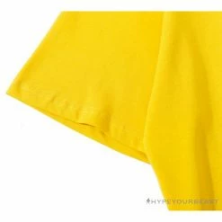 Hypeyourbeast BAPE KIDS Small Net Pocket Ape Man Head Tee Shirt 'YELLOW' Clothes