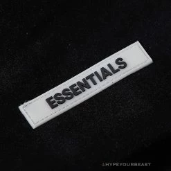HypeYourBeast FOG Hoodie Reflective ‘ESSENTIALS’ Black Hoodies & Jackets