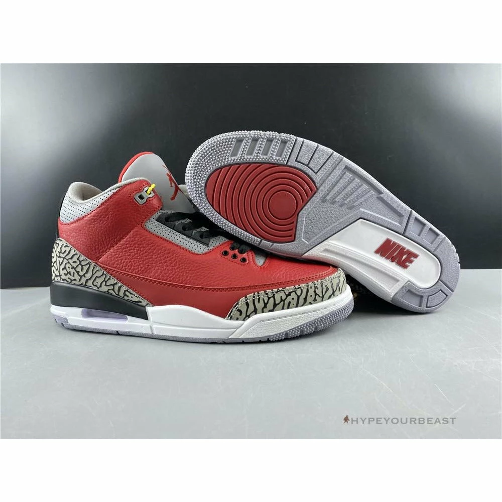 Hypeyourbeast Air Jordan 3 Retro 'Red Cement' 1 Hypeyourbeast Air Jordan 3 Retro 'Red Cement'