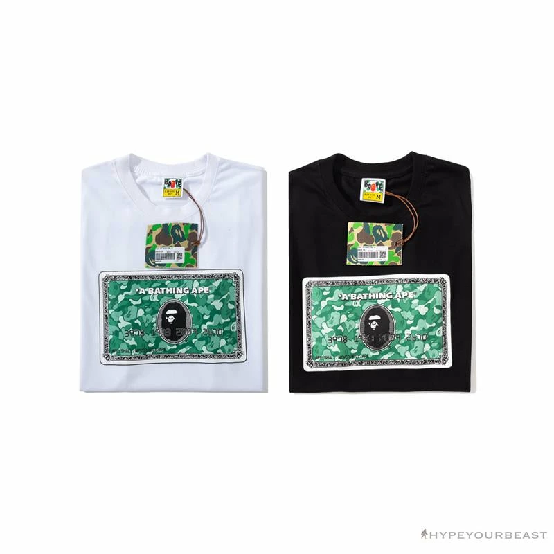 Hypeyourbeast BAPE Spoof Dollar Bill Tee Shirt 'WHITE' 5 Hypeyourbeast BAPE Spoof Dollar Bill Tee Shirt 'WHITE'