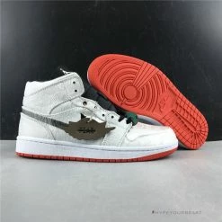 Hypeyourbeast Air Jordan 1 Mid X CLOT White 29 Hypeyourbeast Air Jordan 1 Mid X CLOT White