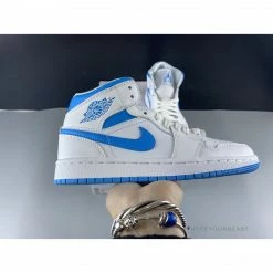 Hypeyourbeast Air Jordan 1 Mid Sail Light Blue 31 Hypeyourbeast Air Jordan 1 Mid Sail Light Blue