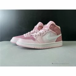 Hypeyourbeast Air Jordan 1 Mid 'Digital Pink'
