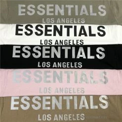 HypeYourBeast FOG Essentials Tee Shirt ‘Los Angeles’ BLACK