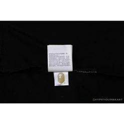 Hypeyourbeast Clothes BAPE Baby Shark Blue Shark Tee Shirt 'BLACK'