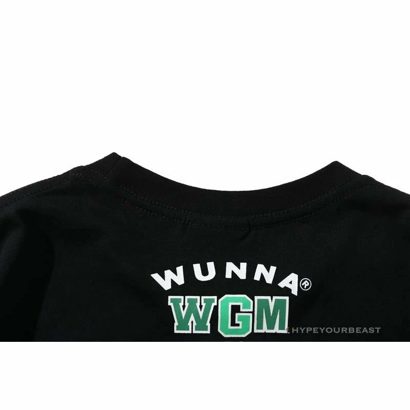 Hypeyourbeast Clothes BAPE Paint Splash Green Camouflage Tee Shirt 'BLACK' 4 Hypeyourbeast Clothes BAPE Paint Splash Green Camouflage Tee Shirt 'BLACK'