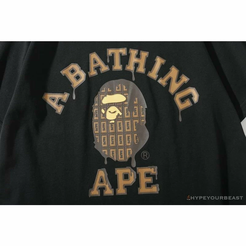 Hypeyourbeast BAPE Valentine's Day Chocolate Ape Head Tee Shirt 'BLACK' 4 Hypeyourbeast BAPE Valentine's Day Chocolate Ape Head Tee Shirt 'BLACK'