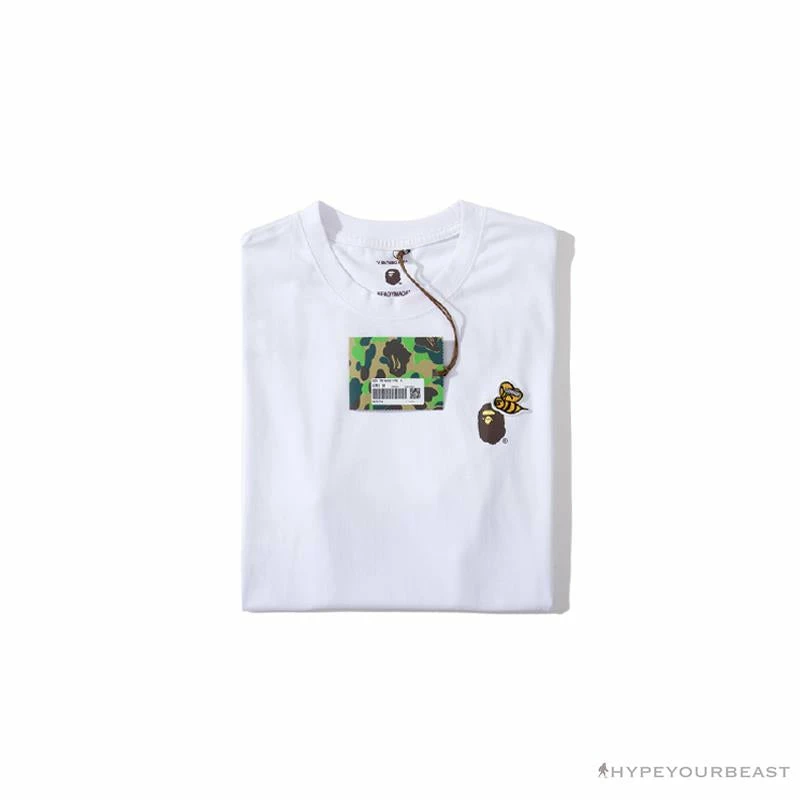 Hypeyourbeast BAPE Readymade Small Bee Camouflage Letter Tee Shirt 'GREEN' Clothes 14 Hypeyourbeast BAPE Readymade Small Bee Camouflage Letter Tee Shirt 'GREEN' Clothes