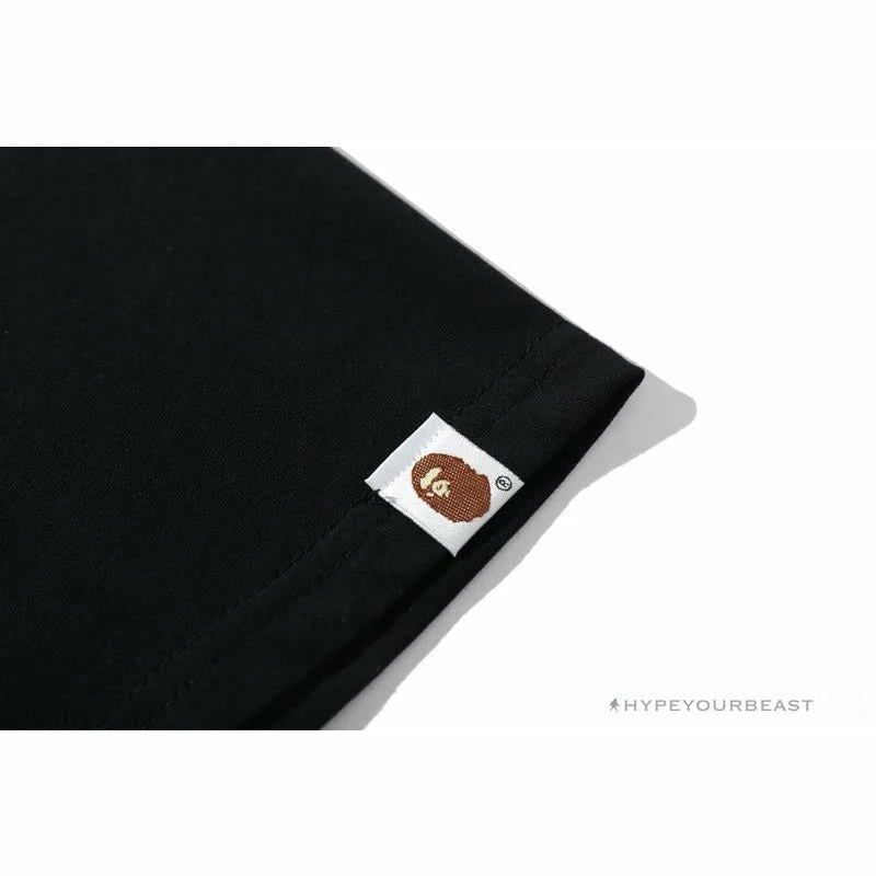 Hypeyourbeast Clothes BAPE Paint Splash Green Camouflage Tee Shirt 'BLACK' 8 Hypeyourbeast Clothes BAPE Paint Splash Green Camouflage Tee Shirt 'BLACK'