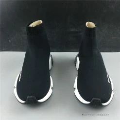 Hypeyourbeast Balenciaga BCG Sock Sneakers Clear Sole - Black