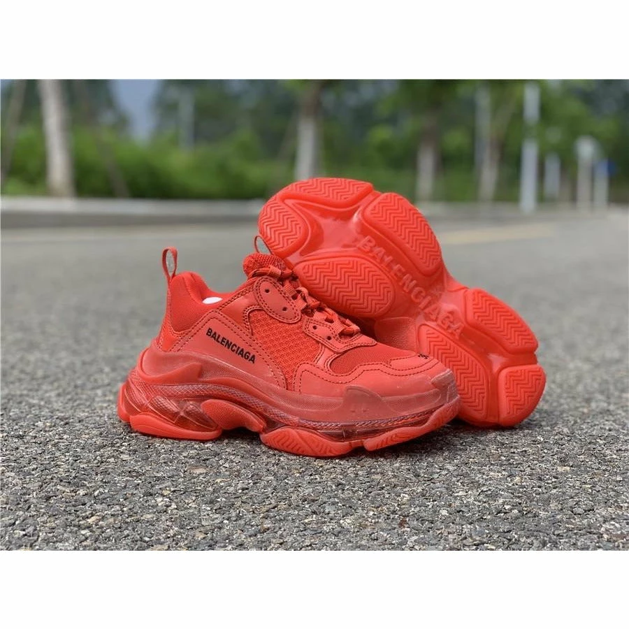 Hypeyourbeast BCG Triple S Red Balenciaga 1 Hypeyourbeast BCG Triple S Red Balenciaga