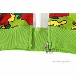 Hypeyourbeast BAPE Shark Head STA Star Camouflage Hoodie 'GREEN'