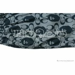 Hypeyourbeast BAPE X COACH Co-Branded Grey-Blue Shorts Clothes