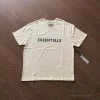 Hypeyourbeast T-Shirts FOG 'ESSENTIALS' Tee Shirt Cream