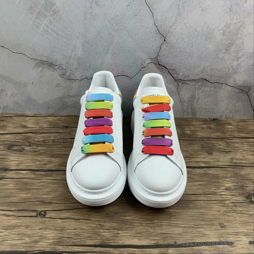 HypeYourBeast A. Mcqueen Alexander McQueen White / Rainbow 15 HypeYourBeast A. Mcqueen Alexander McQueen White / Rainbow