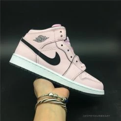 Hypeyourbeast Air Jordan 1 Mid Pink Quartz 28 Hypeyourbeast Air Jordan 1 Mid Pink Quartz