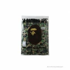 HypeYourBeast BAPE Camo Hoodie Shark Head 'GREEN'